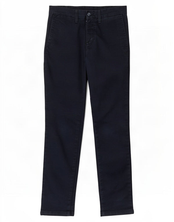 Pantaloni chino slim da uomo Carhartt W29 L32 cotone blu navy