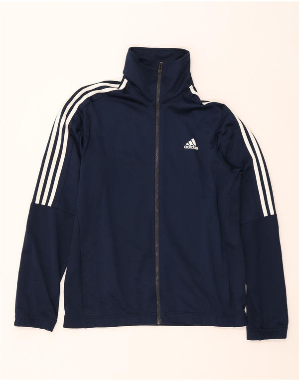 Giacca da tuta da uomo ADIDAS UK 40/42 Poliestere blu navy medio