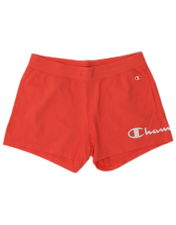 Pantaloncini sportivi grafici da donna Champion UK 14 Cotone arancione medio