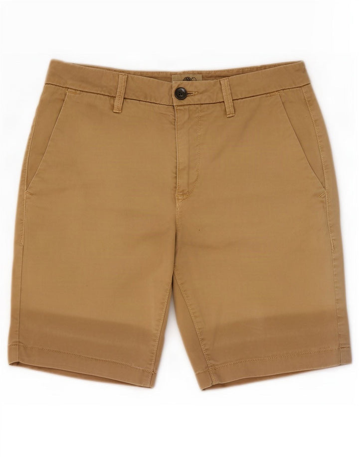 Pantaloncini chino da uomo Timberland W31 cotone beige medio