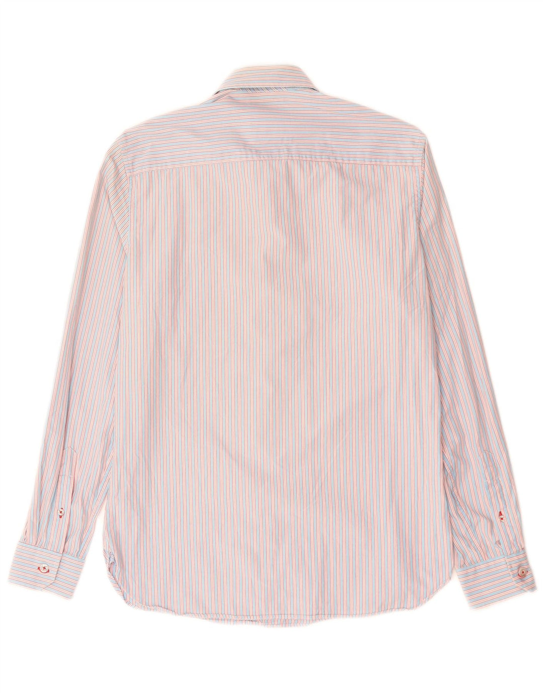 Crew Clothing Camicia da uomo su misura in cotone a righe piccole rosa