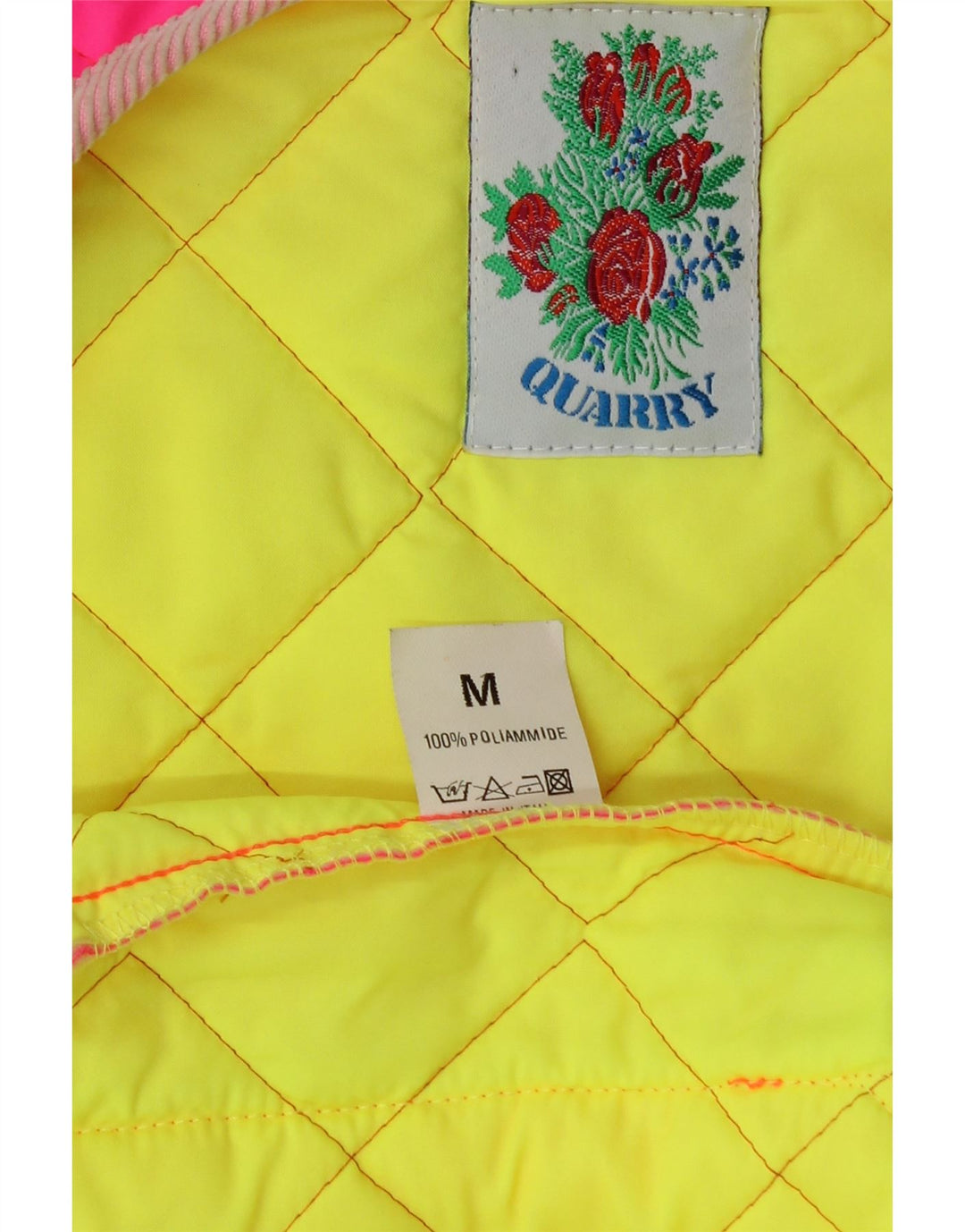 Gilet trapuntato da donna QUARRY UK 14 rosa medio in poliammide