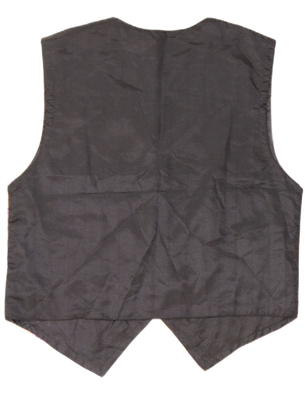 BROADWAY Gilet grafico da uomo grande in viscosa color block giallo