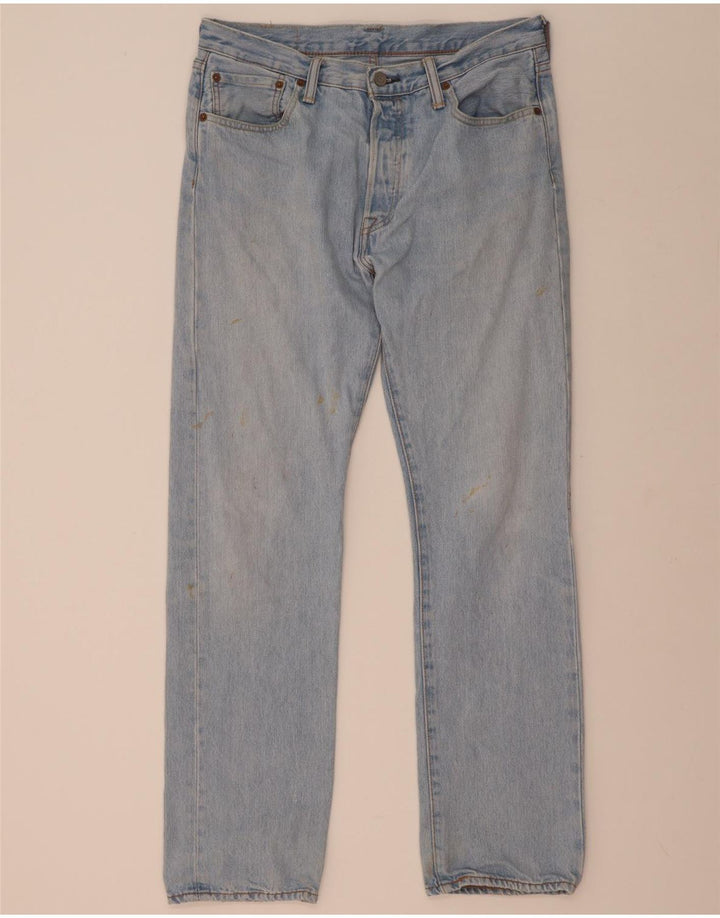 Levi's Uomo 501 Jeans dritti W33 L32 Cotone Blu