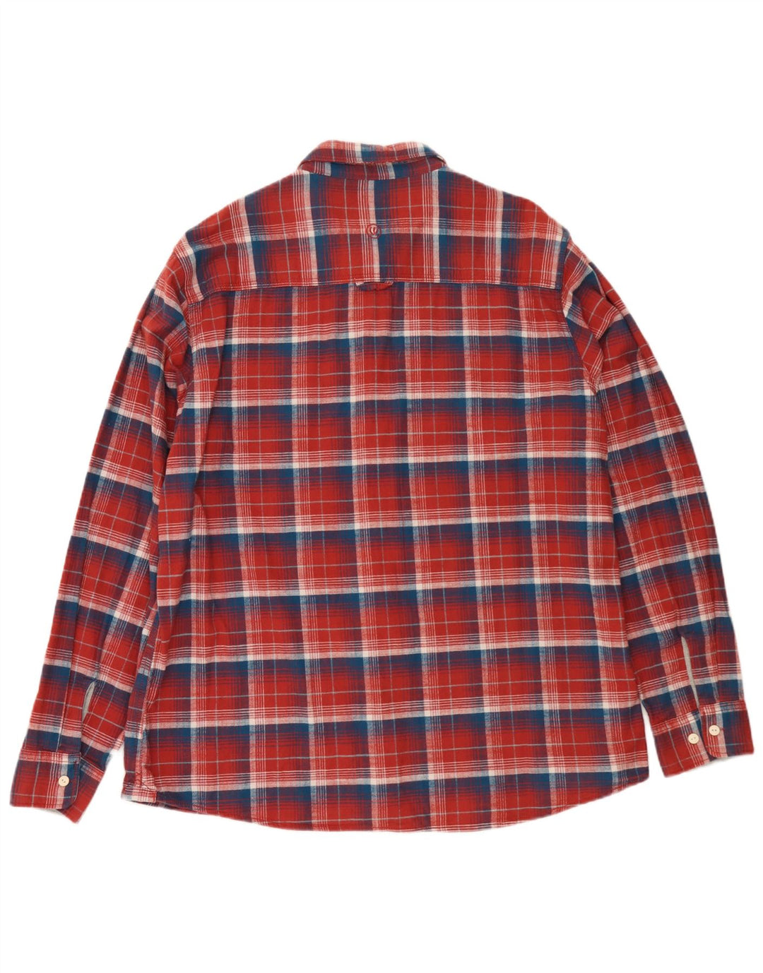 Camicia in flanella da uomo Fat Face 2XL Cotone a quadri rossi