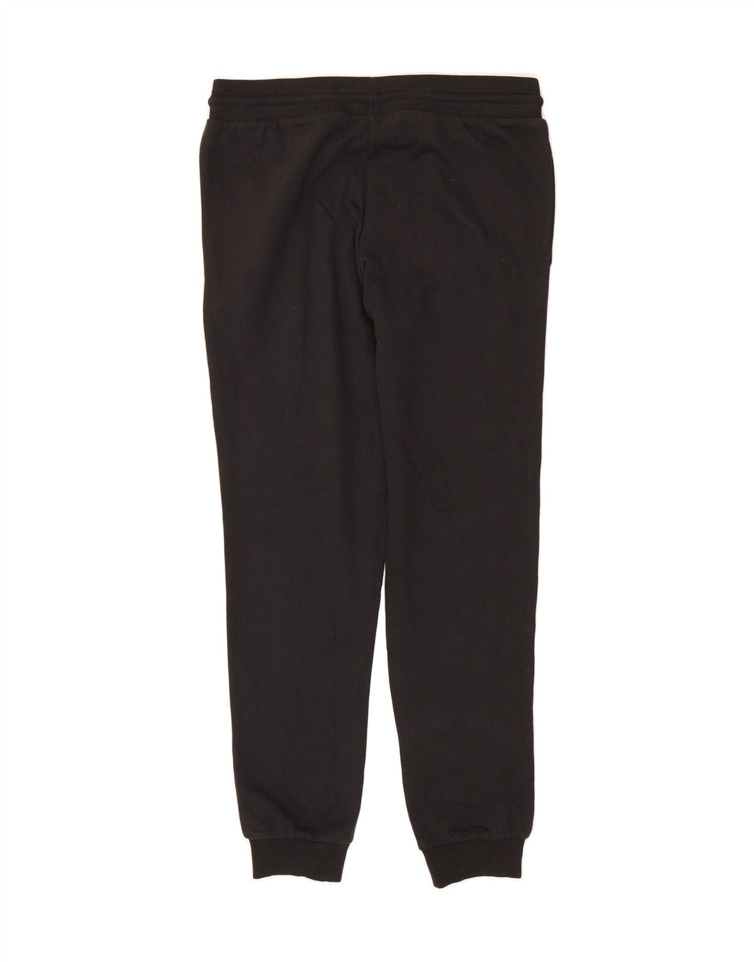 JACK & JONES Mens Graphic Tracksuit Trousers Joggers Medium  Black Cotton Vintage Jack & Jones and Second-Hand Jack & Jones from Messina Hembry 
