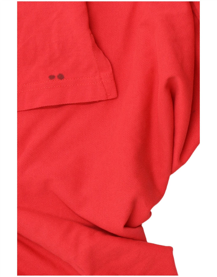 Polo GANT da uomo regolare 4XL in cotone rosso