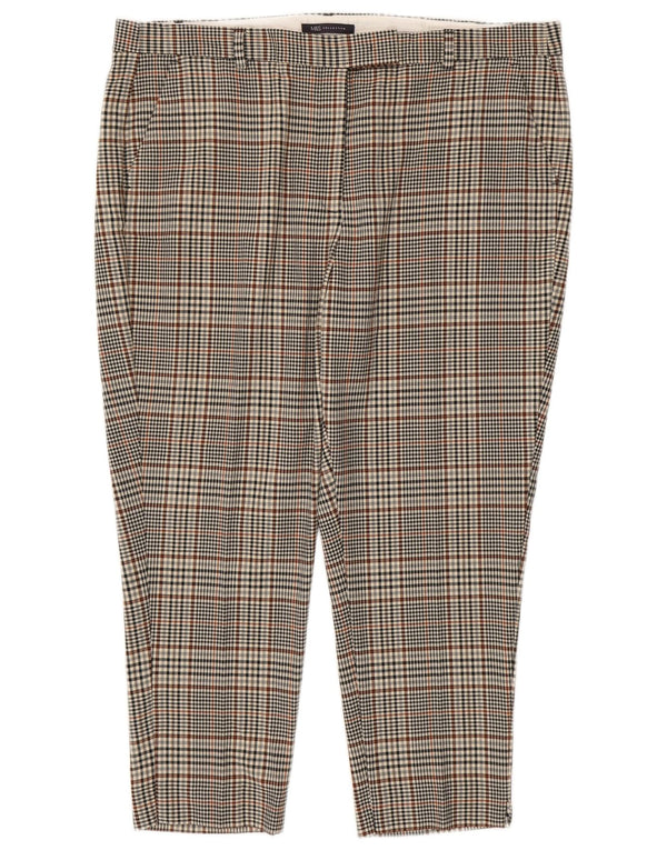 Pantaloni corti da donna Marks & Spencer UK 20 2XL W40 L25 multicolore