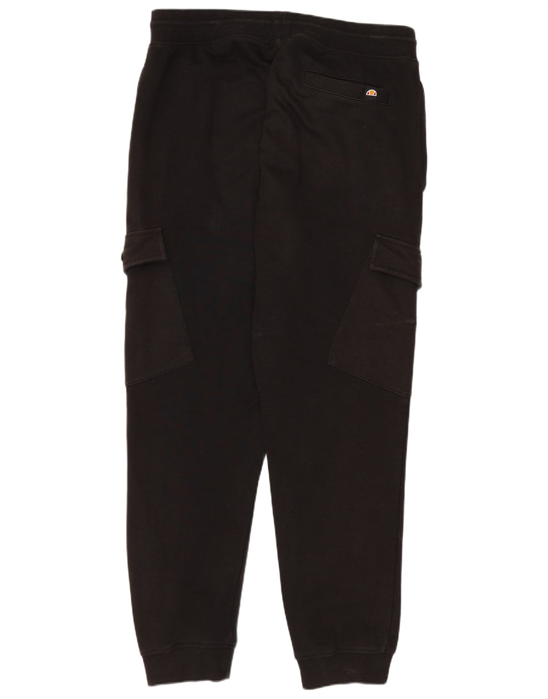 Pantaloni da tuta da uomo Ellesse Cargo Joggers grandi in cotone nero