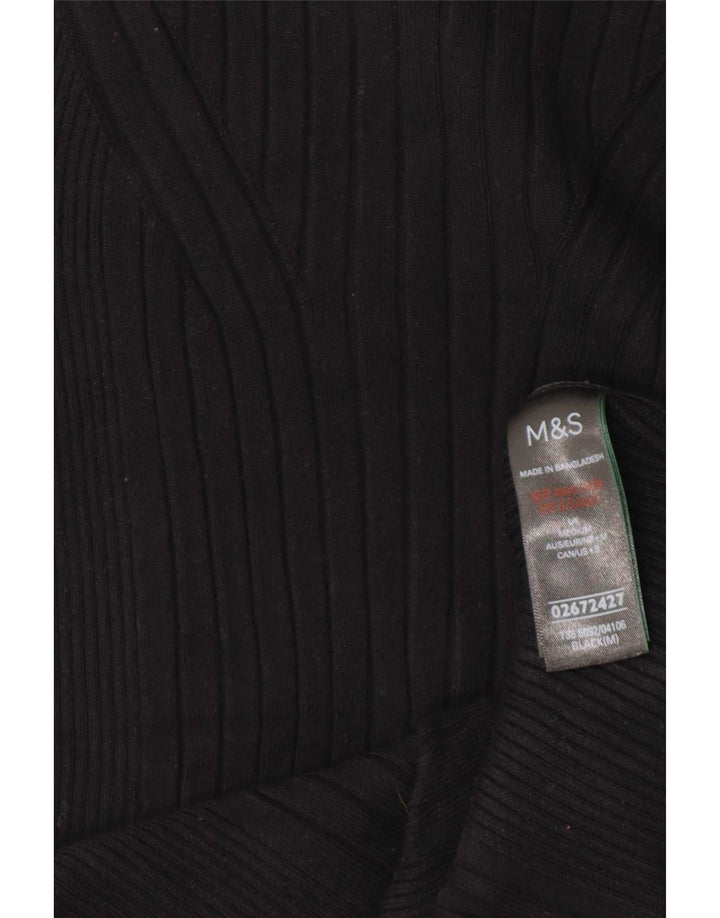 Canotta da donna Marks & Spencer UK 14 viscosa nera media
