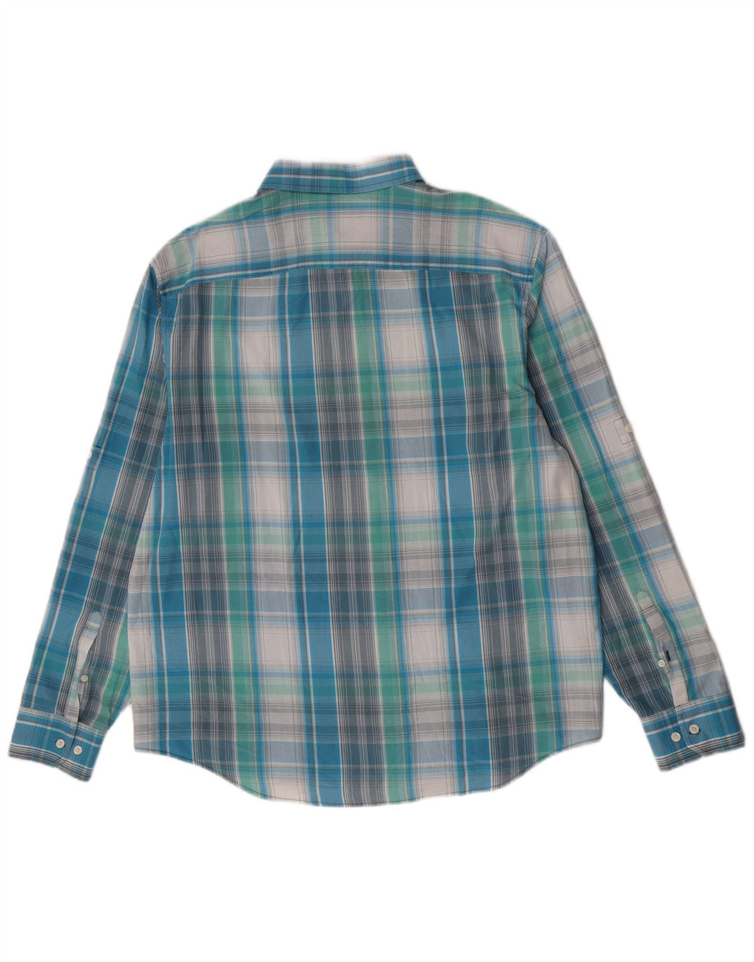 Camicia da uomo Classic Fit Penguin 2XL a quadri blu