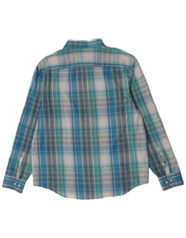 Penguin Mens Classic Fit Shirt 2XL Blue Check