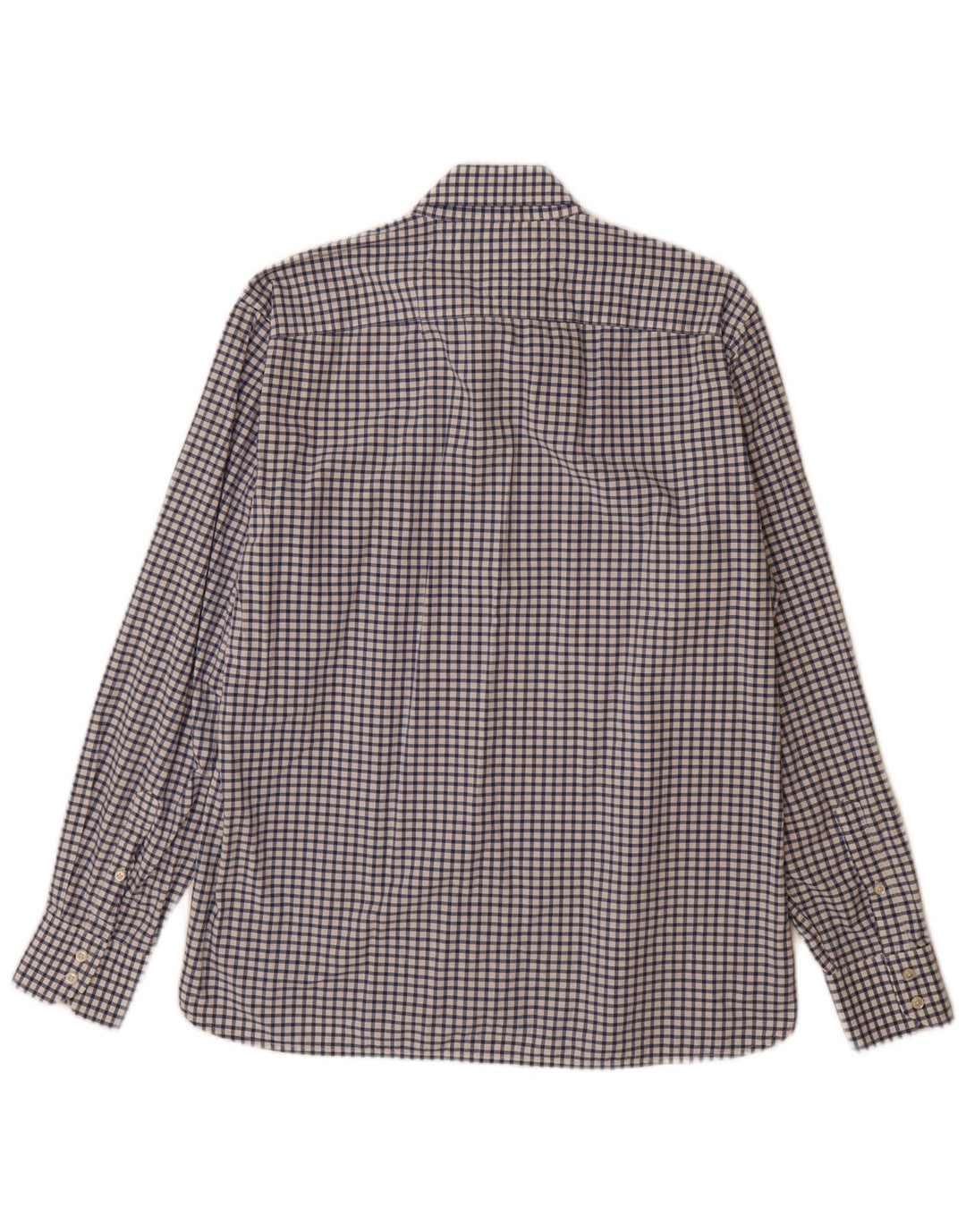 Camicia da uomo Tommy Hilfiger grande in cotone a quadretti blu