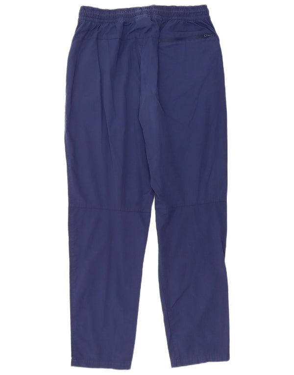 Pantaloni casual dritti Nike da uomo grandi W36 L27 cotone blu navy