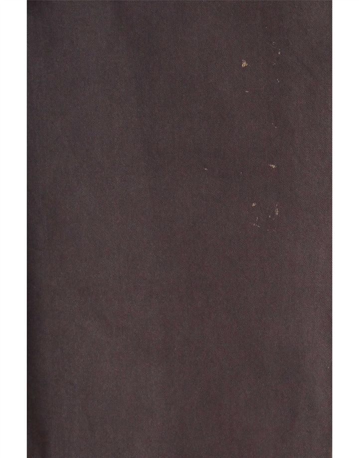 Pantaloni da abito dritti da uomo Marks & Spencer W42 L29 cotone grigio