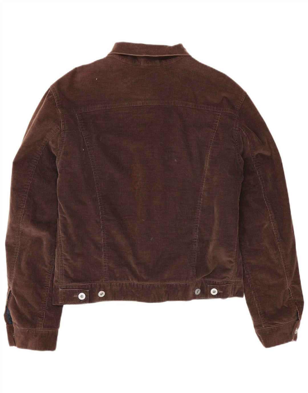Giacca da donna in velluto a coste Replay UK 14 cotone marrone medio