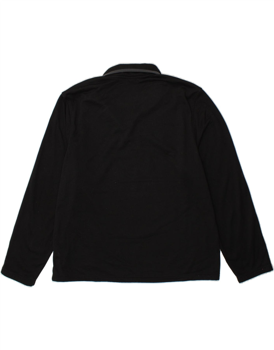 STARTER Mens Zip Neck Fleece Jumper XL Black Polyester Vintage Starter and Second-Hand Starter from Messina Hembry 