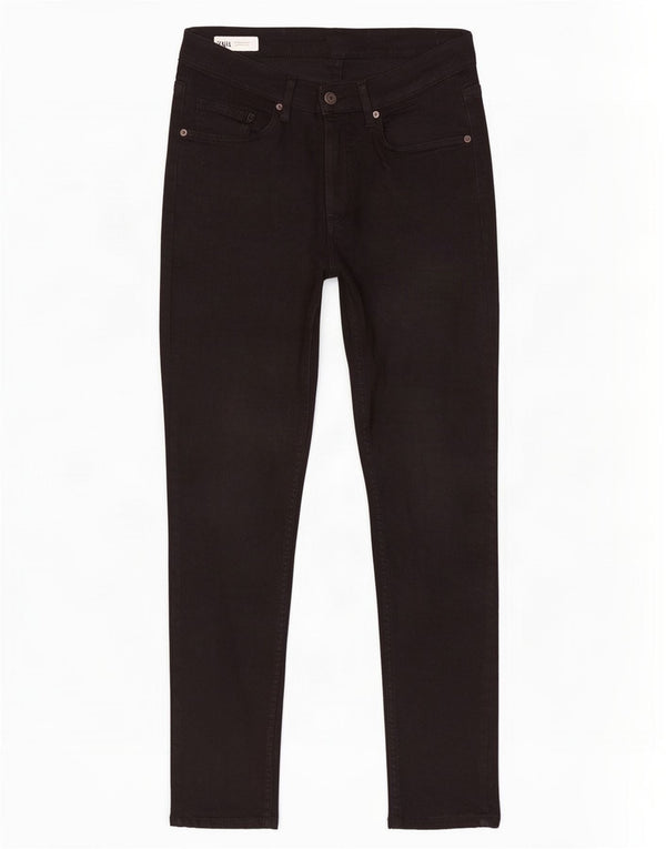 Jeans slim da uomo Zara EU 40 medio W31 L32 cotone nero