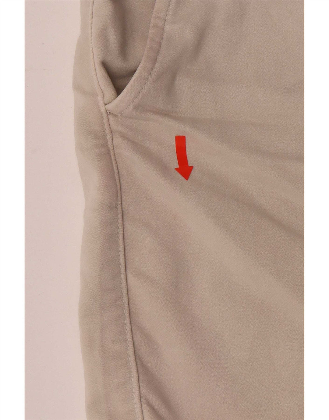 Pantaloncini sportivi Zara da uomo con vestibilità regolare, grandi, in cotone beige