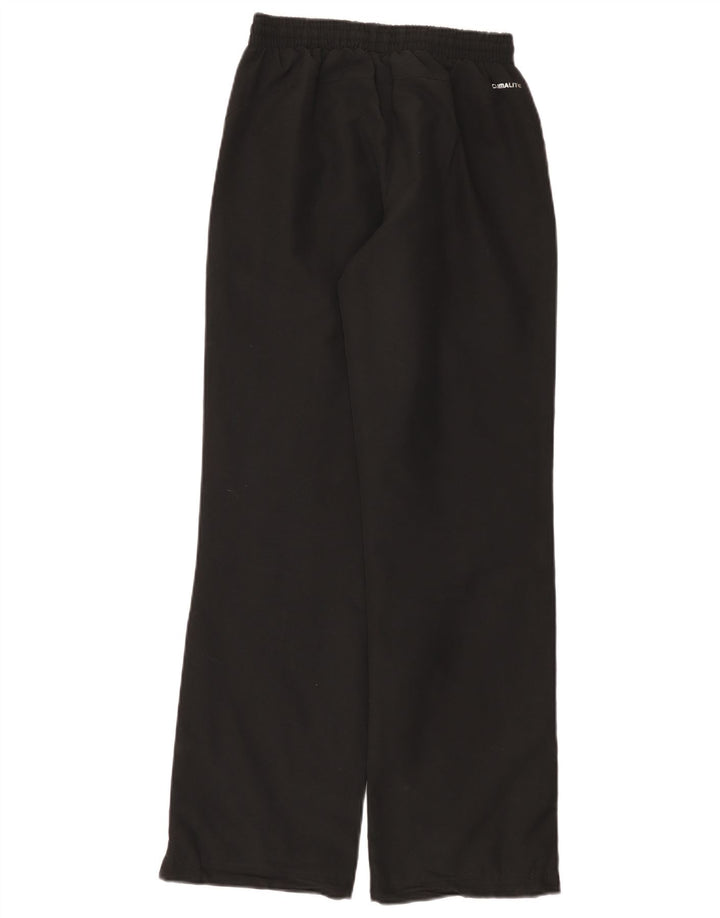 Pantaloni della tuta da ragazzo Adidas 8-9 anni in poliestere nero