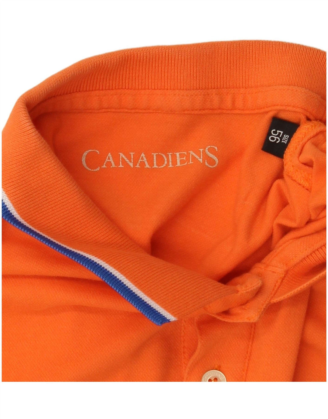 Polo Uomo CANADIENS IT 56 2XL Arancione Cotone