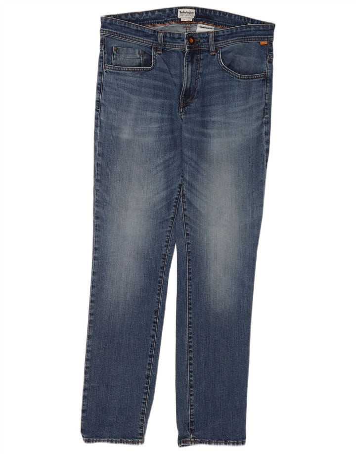 Jeans slim da uomo Timberland W33 L32 cotone blu