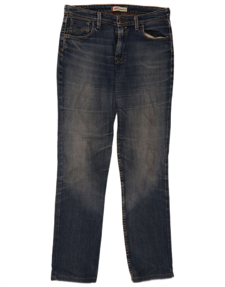 Jeans dritti Levi's 627 da donna W32 L30 Blu