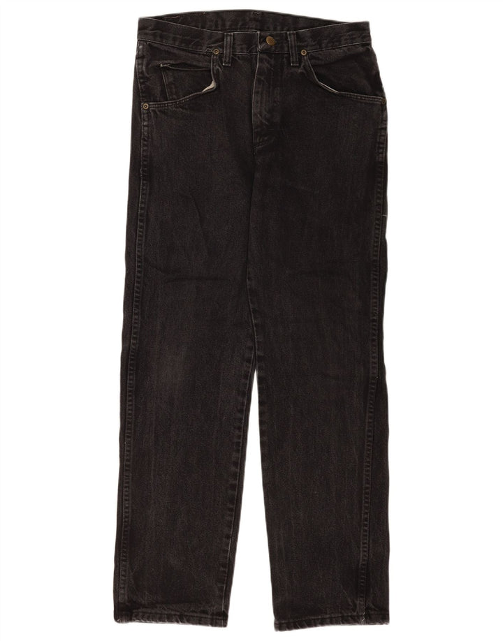 Jeans dritti da uomo Wrangler W28 L29 neri
