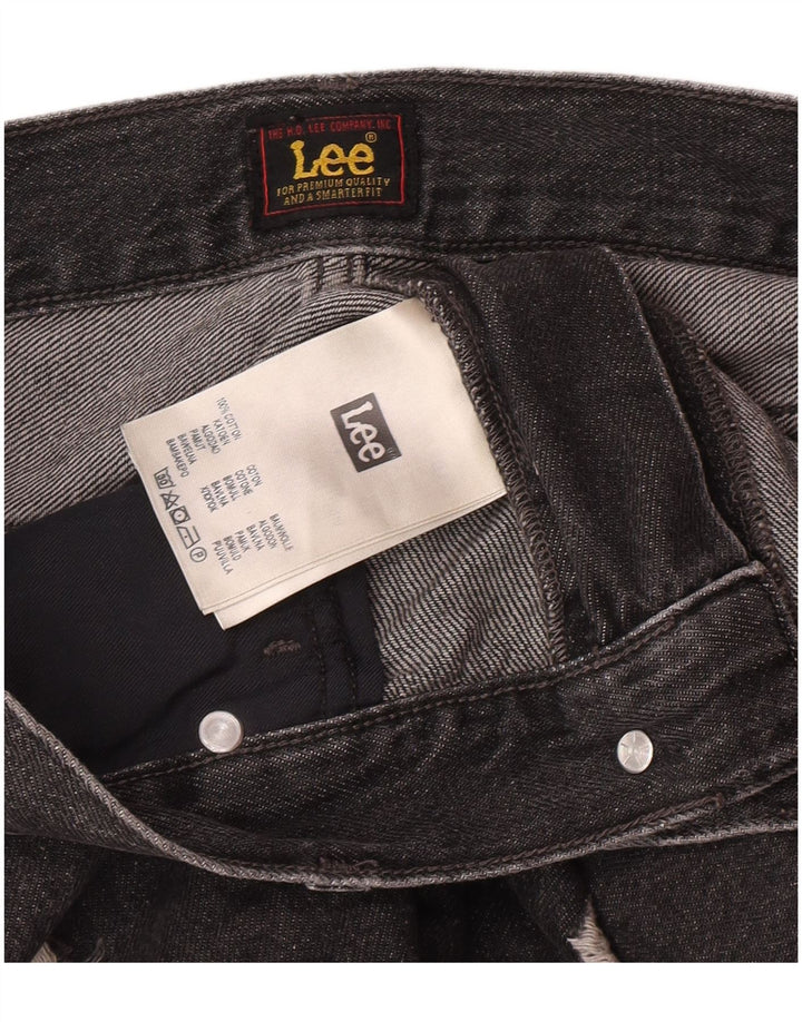 Jeans slim invecchiati Lee da uomo W31 L32 in cotone grigio