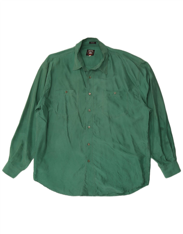 Camicia da uomo Sea & Sky 2XL Seta verde
