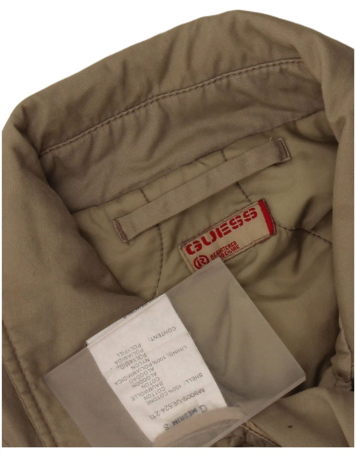 Guess Cappotto da uomo UK 38 Cotone beige medio
