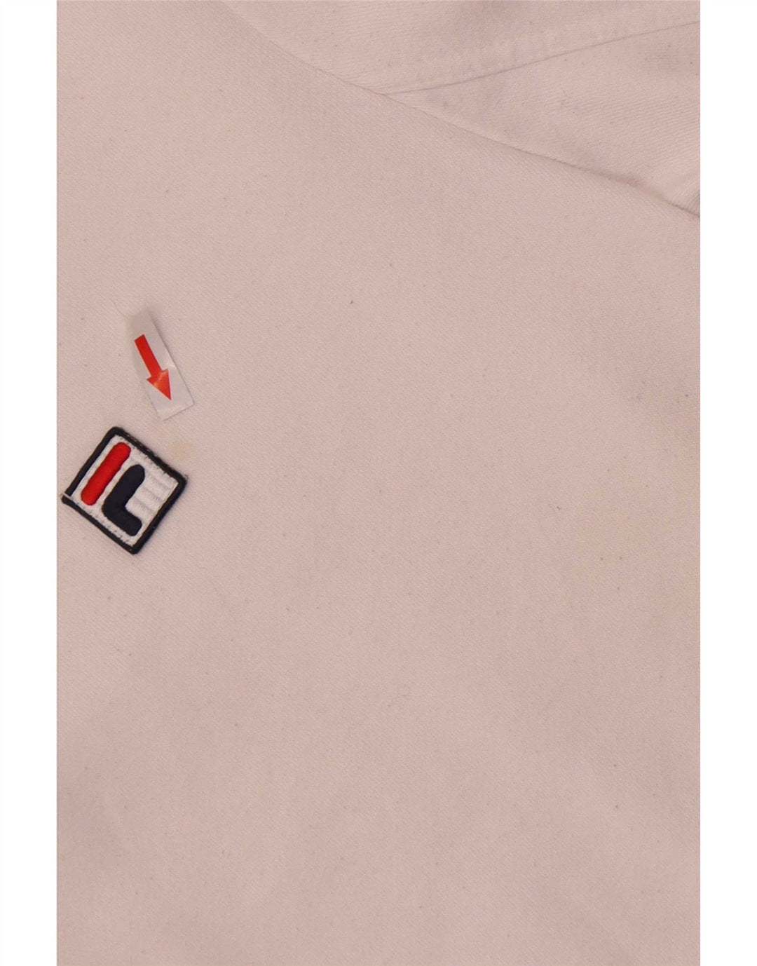 Felpa da donna Fila Jumper UK 14 cotone bianco medio