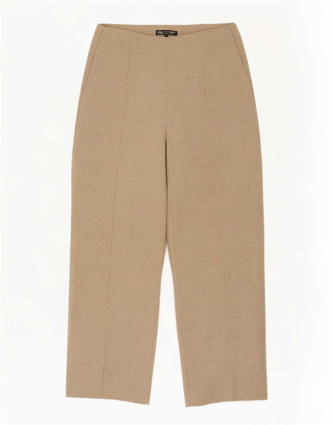 Pantaloni da tuta da donna Zara in poliestere beige medio