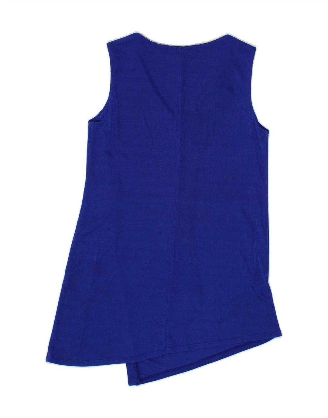PHASE EIGHT Womens Sleeveless Asymmetrical Dress UK 12 Medium Blue Vintage Phase Eight and Second-Hand Phase Eight from Messina Hembry 