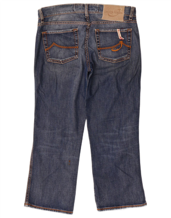 Jeans corti da donna Jacob Cohen W30 L24 cotone blu