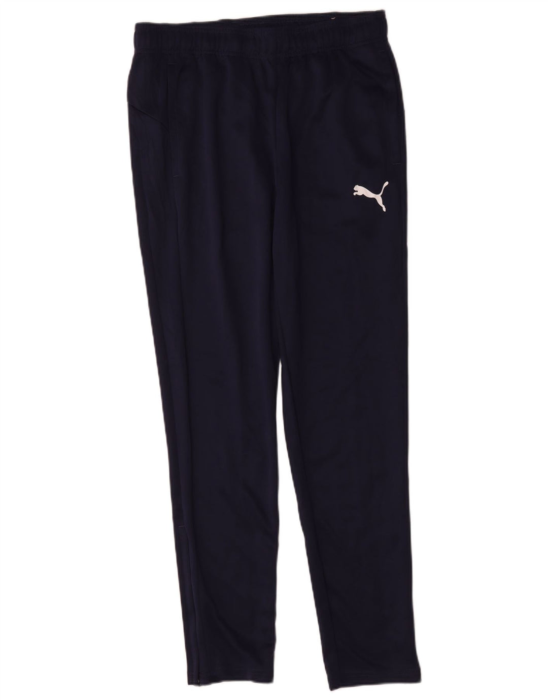 Pantaloni da tuta da uomo Puma Large in poliestere blu navy
