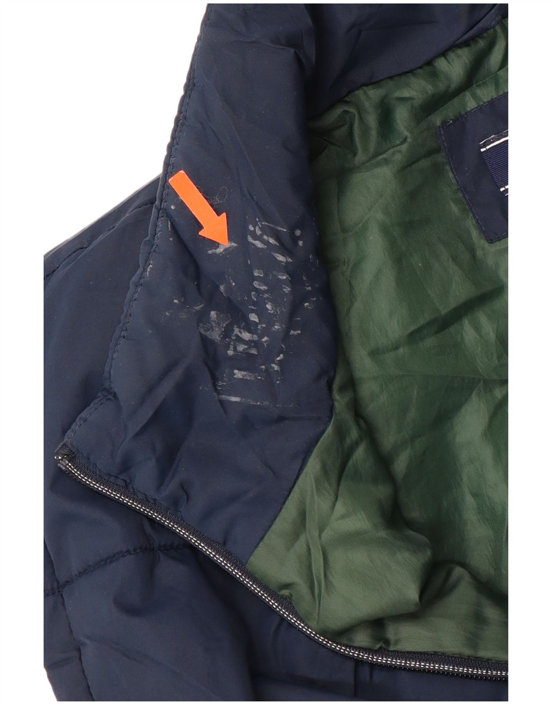 Gilet imbottito da uomo IZOD UK 42 XL poliestere blu navy