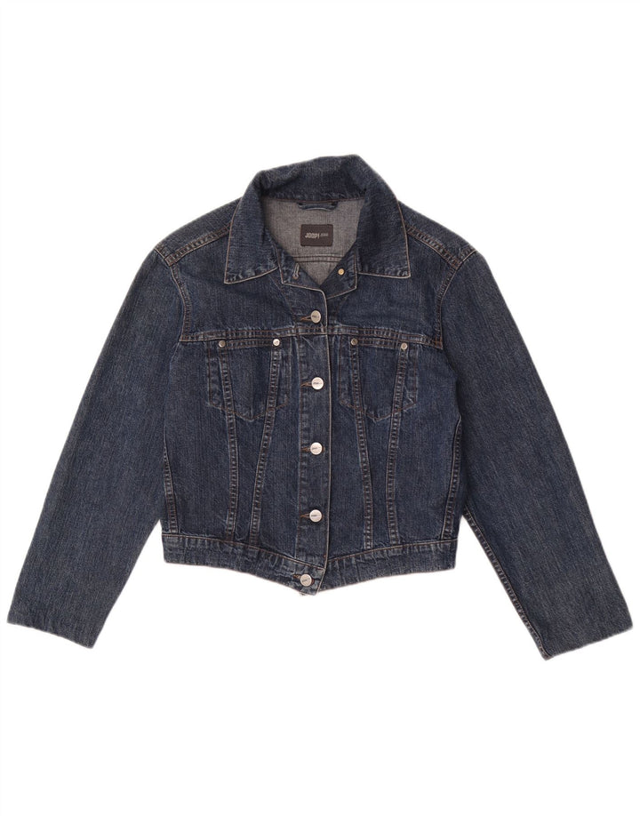Giacca in denim corta da donna Joop IT 40 Small Blu Cotone