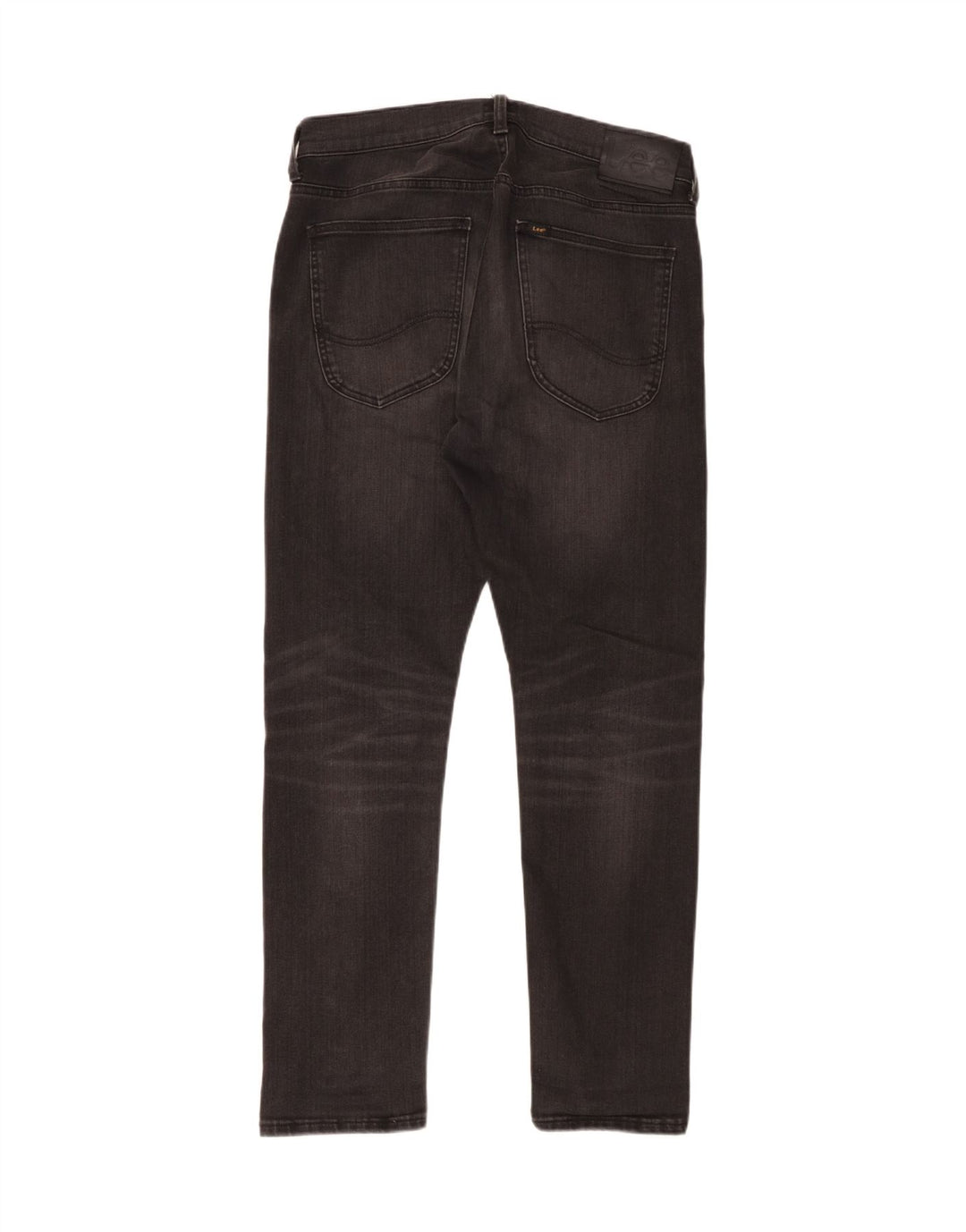 Jeans dritti Luke da uomo LEE W31 L30 in cotone nero