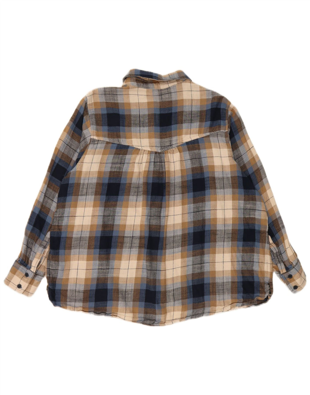 Camicia in flanella da donna Marks & Spencer UK 18 XL Cotone a quadri multicolore