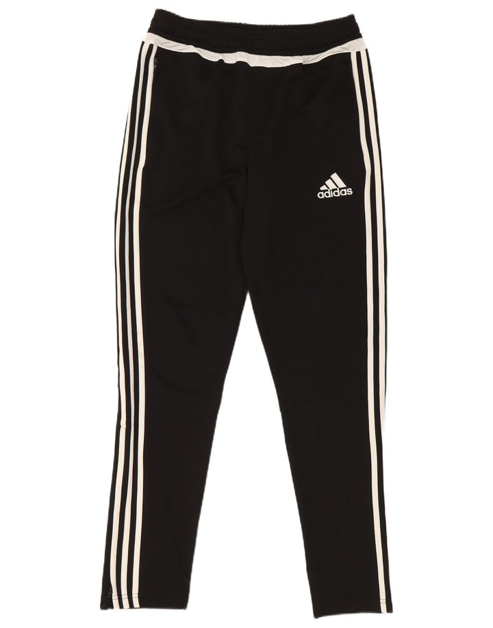 Pantaloni della tuta Adidas Climacool da ragazzo 13-14 anni in poliestere nero
