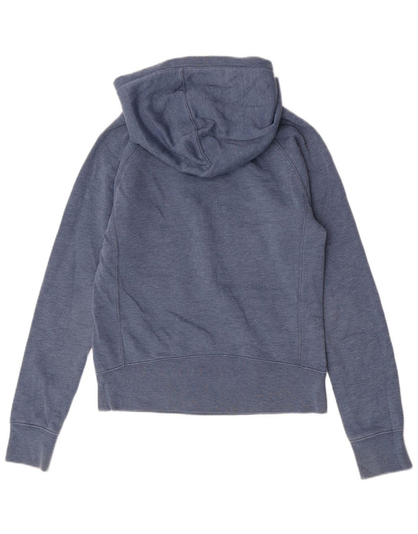 Felpa con cappuccio Hurley da donna con vestibilità comoda e grafica UK 4 XS in cotone blu