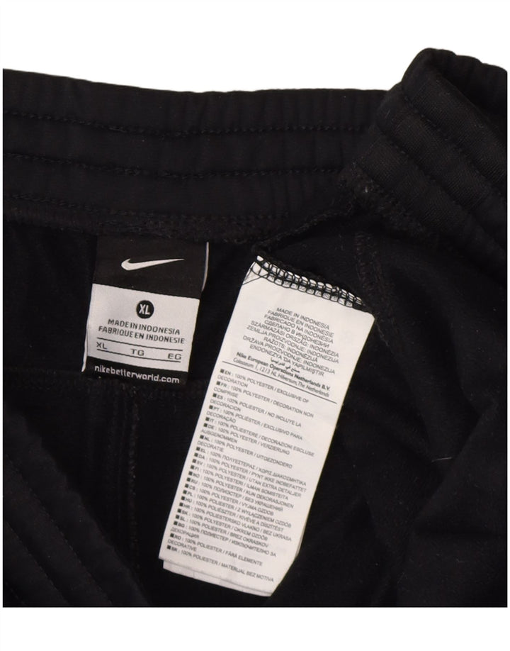 Pantaloni da tuta Nike da uomo XL in poliestere nero