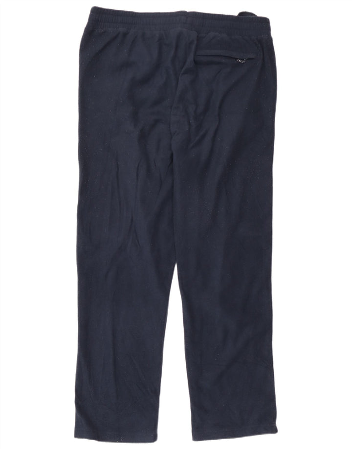 Pantaloni da tuta in pile Marks & Spencer vestibilità regolare da uomo di grandi dimensioni blu navy
