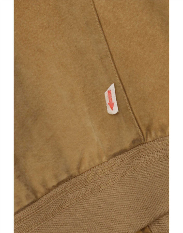 Bomber Uomo In Pelle Scamosciata Conbipel IT 56 2XL Pelle Beige