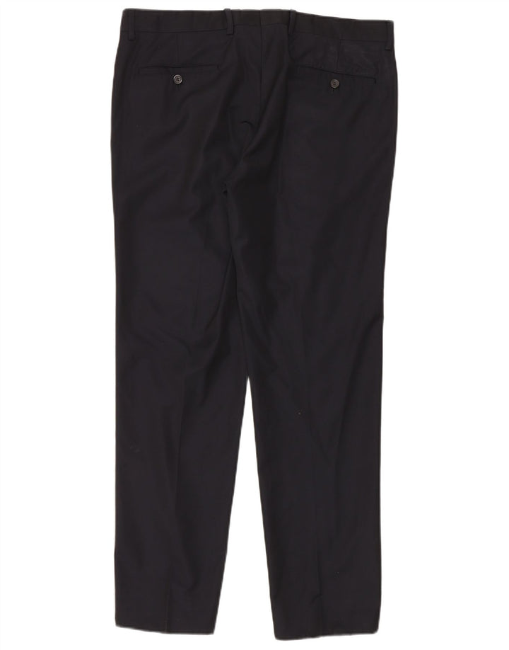 Abito da uomo in 2 pezzi a 2 bottoni Emporio Armani IT 50 Large W35 L30 Blu Navy