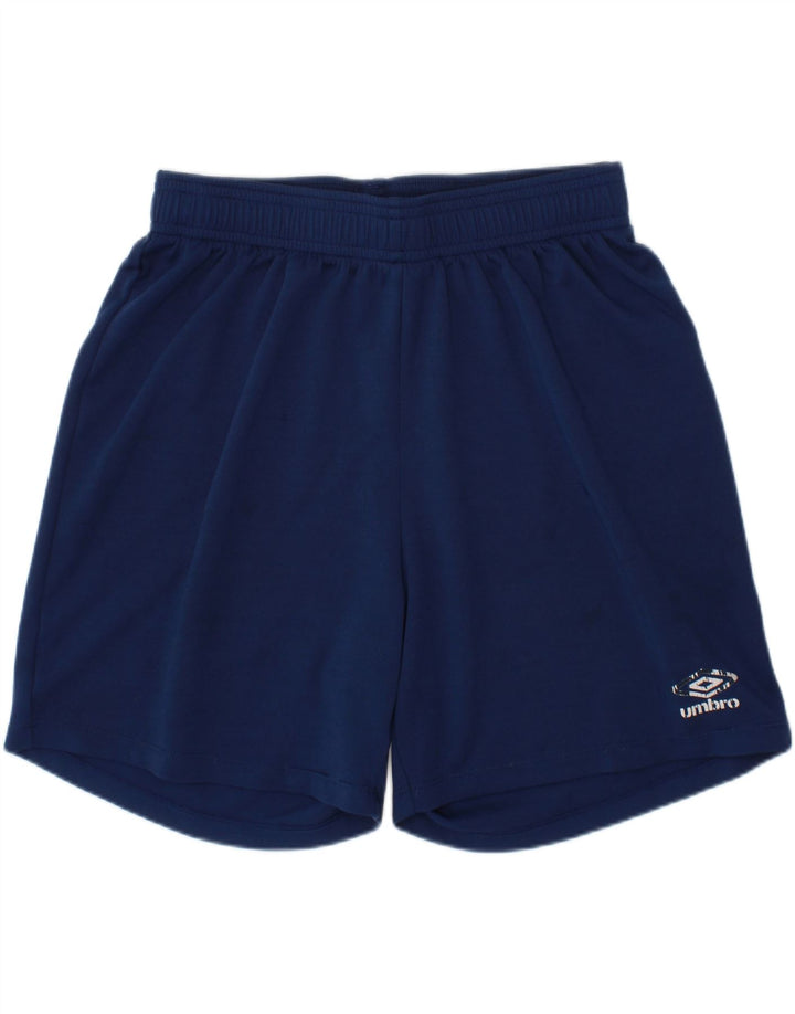 UMBRO Boys Sport Shorts 13-14 Years XL Navy Blue