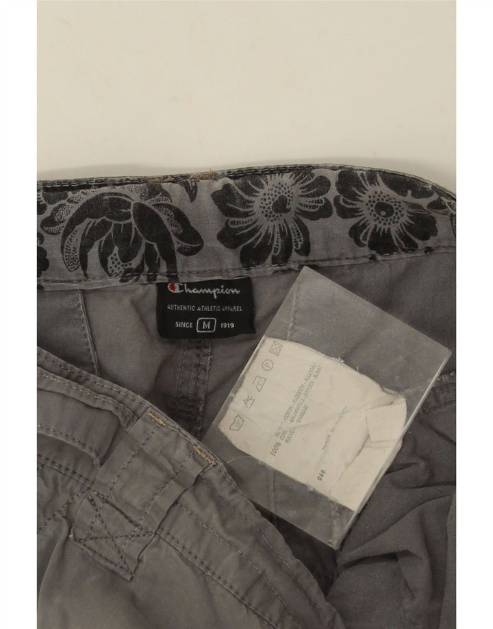 Pantaloncini cargo da uomo CHAMPION medi W32 in cotone grigio