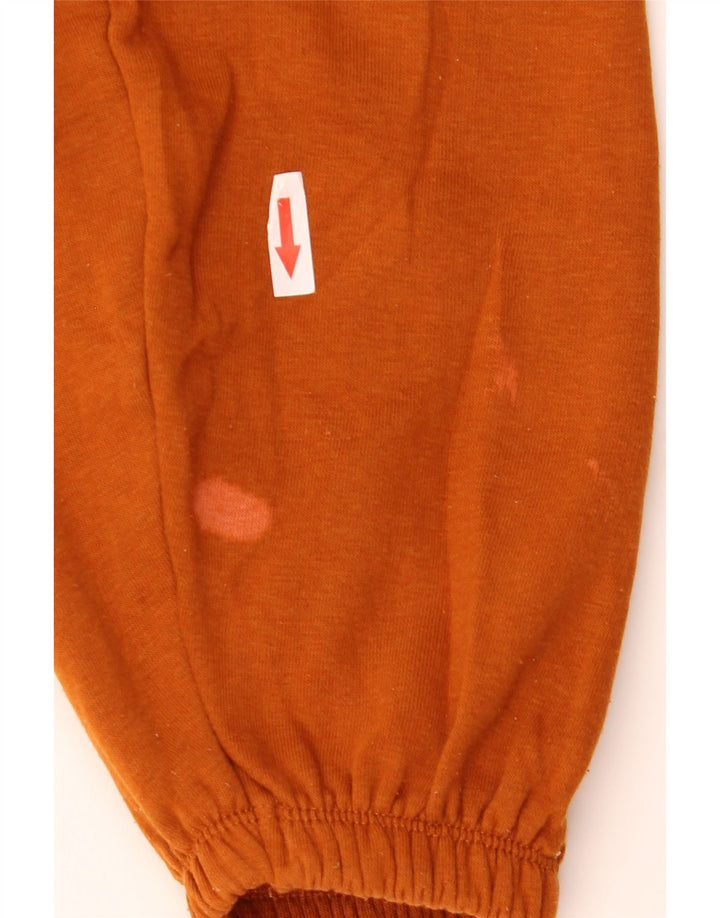 Felpa oversize da donna Zara UK 10 piccola in cotone marrone