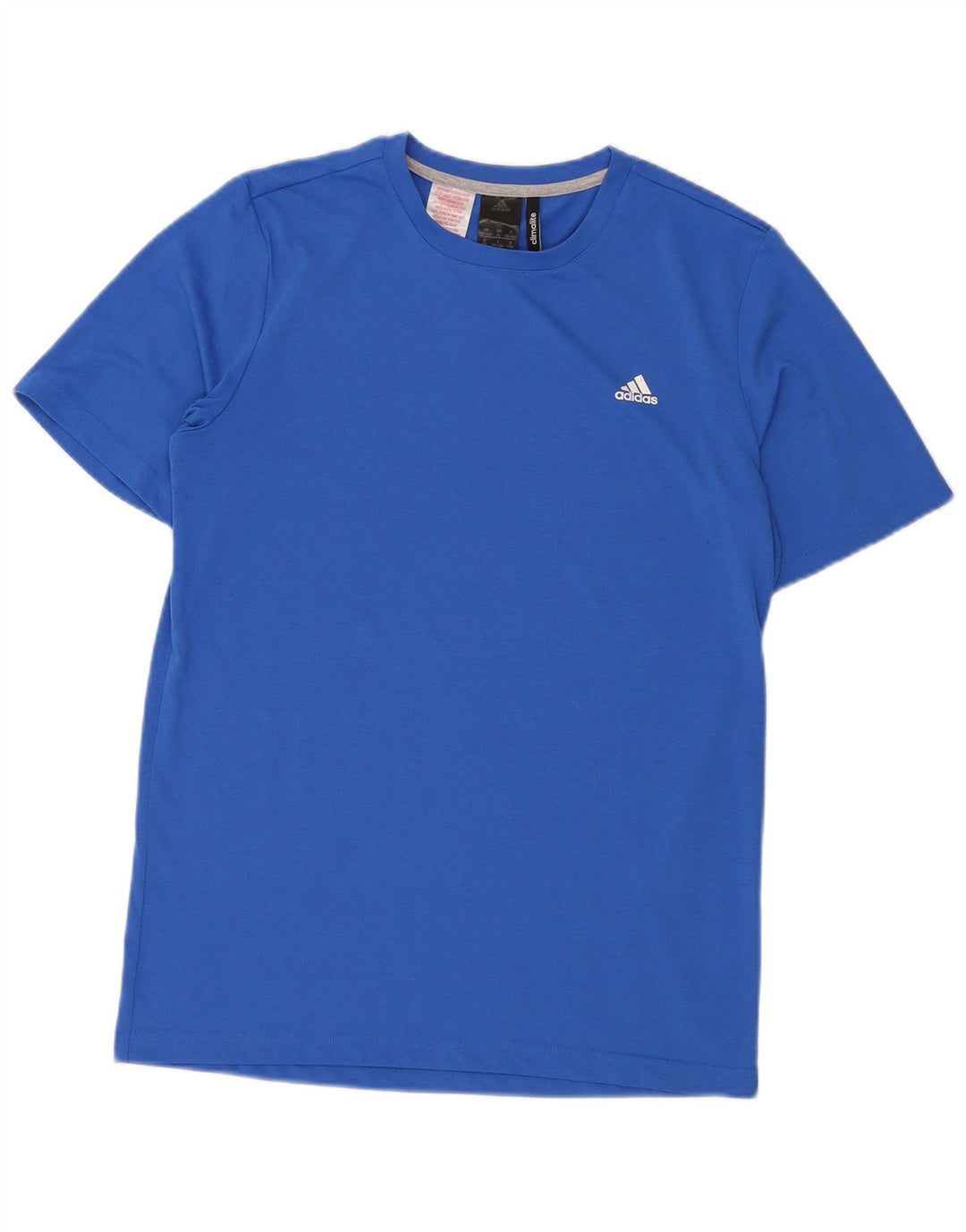 T-shirt ADIDAS da bambino Climalite 15-16 anni in poliestere blu
